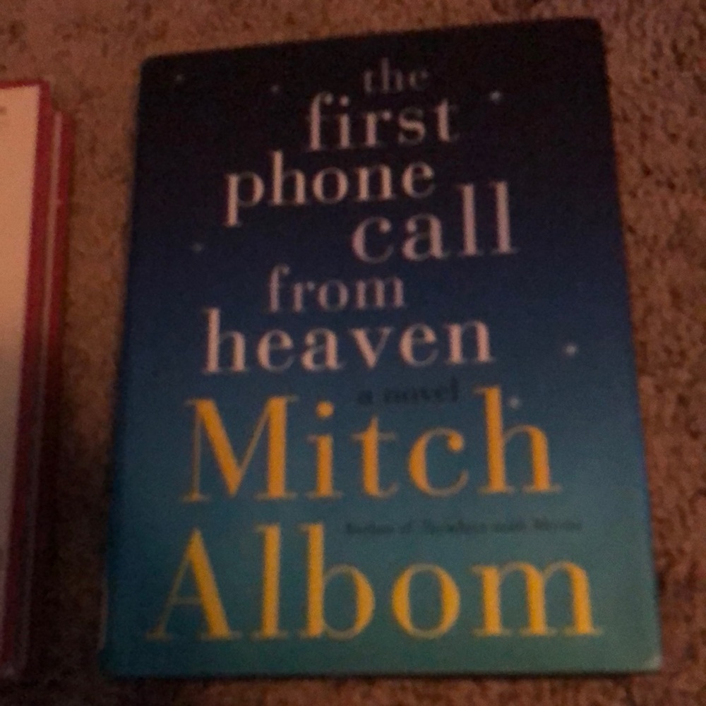 2 Mitch Albom books The five people u meet in heaven